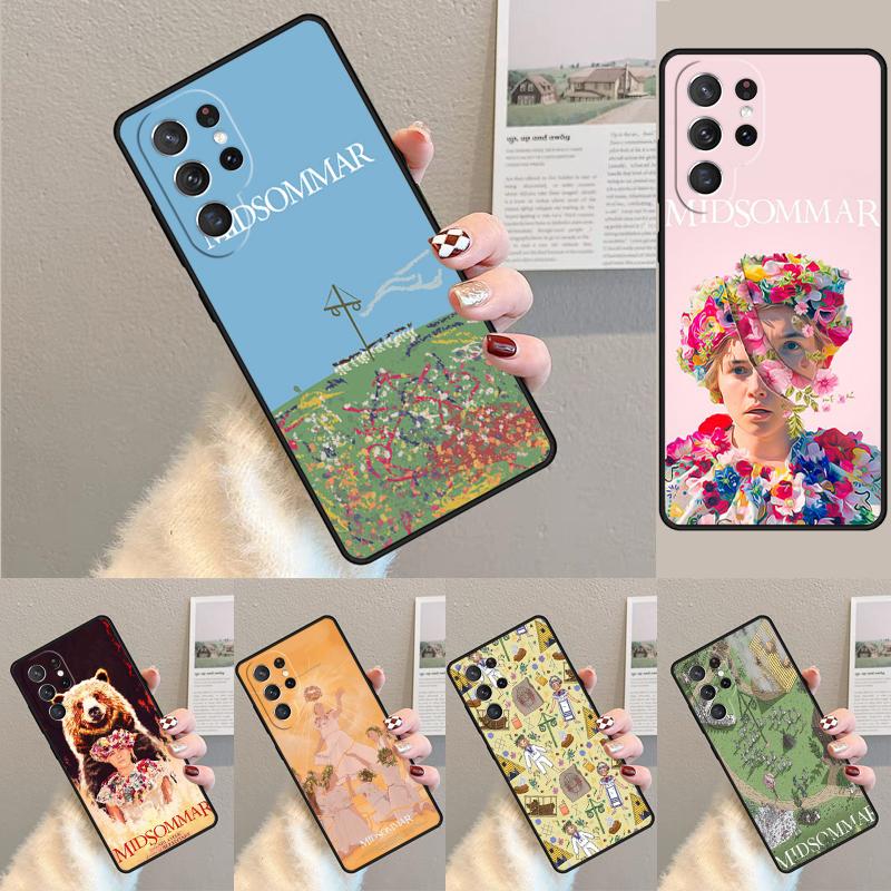 Постер Midsummer Силиконовый чехол для телефона для Samsung Galaxy note 10 pro S26 S25 S24 S23 S22 S21 Plus S25Ultra Capa Чехол