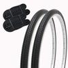 SHINKO Bicycle Tire and Tube Set 27x1 WO SR078 DEMING LL 27-inch (Pair) 3/8 (Black/Black)