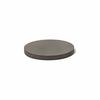 Soil Diatomaceous Earth Coasters, Large Circle, Set of 2, Black, D343 BK