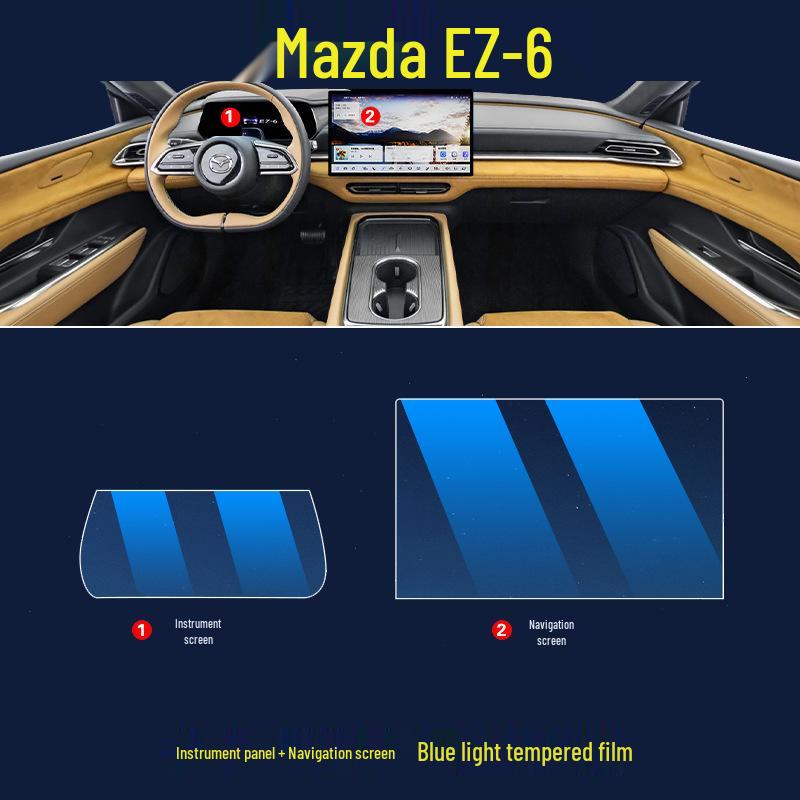 2024 Mazda EZ-6 Накладка на панель интерьера и Защитная пленка на экран