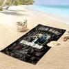 Name Custom Eminem poster Print Beach Towel, Large Soft Quick Dry Towel for Beach Camping Swimming