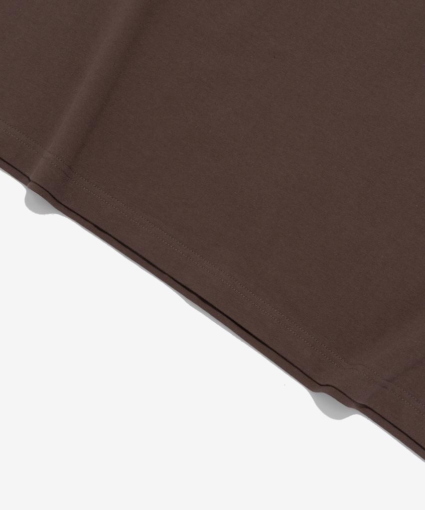 CARGOBROS Washed Heritage Garment Ringer T-Shirt (Brown)
