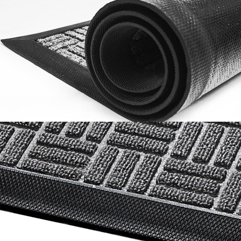 Коврики для входной двери, ковры для входа, уличные коврики из полипропиленовой резины, бытовые полосатые противоскользящие коврики