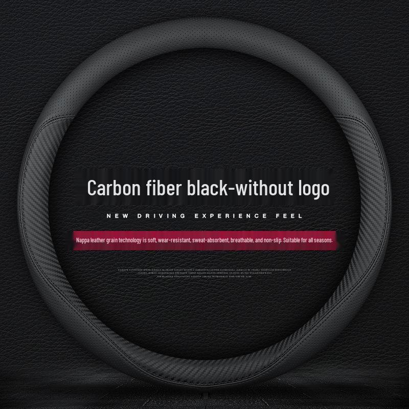 VW Steering Wheel Covers Compatible with Lavida, Sagitar, T-Roc, Polo, Tayron X, Magotan, Tiguan L, Bora, Lamando - Fits New & Old Models.