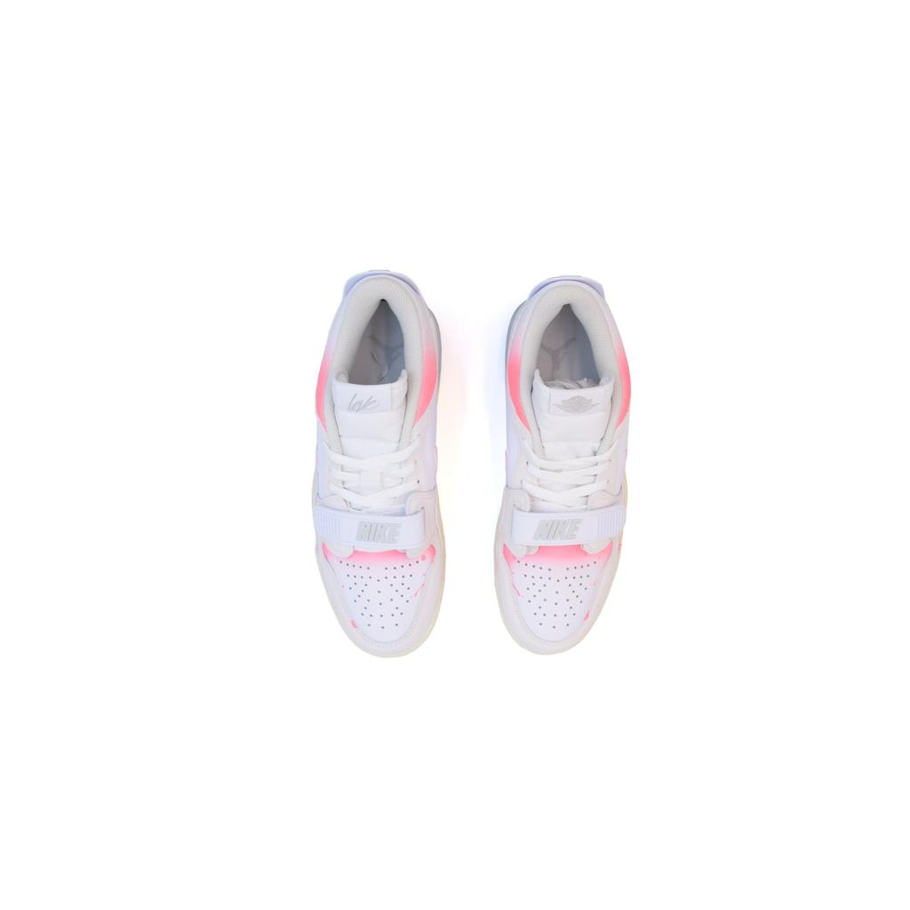 Jordan Legacy 312 101, Powder Love Letter Низкие винтажные мужские баскетбольные кроссовки Белый Розовый HJ9199-111(Команда196-)