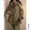 Women's 2025 Spring American Vintage Windproof Mountaineering Jacket - Trendy Outdoor Casual Coat