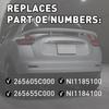 Rear Bumper Reflector Light For Nissan Sentra 2013-2018 Tail Brake Stop Lamp EXV