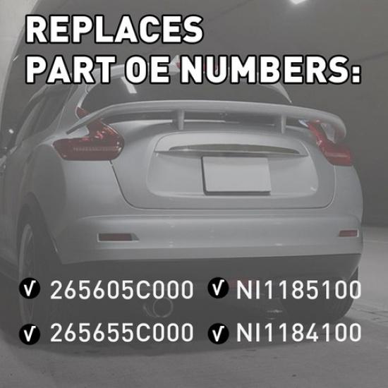 Rear Bumper Reflector Light For Nissan Sentra 2013-2018 Tail Brake Stop Lamp EXV