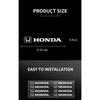 Car Interior Random Stickers Car Steering Wheel Emblem Styling for Honda Mugen Power TypeR Jazz City Civic Inspire Accord FIT HRV CRV Odyssey Jade