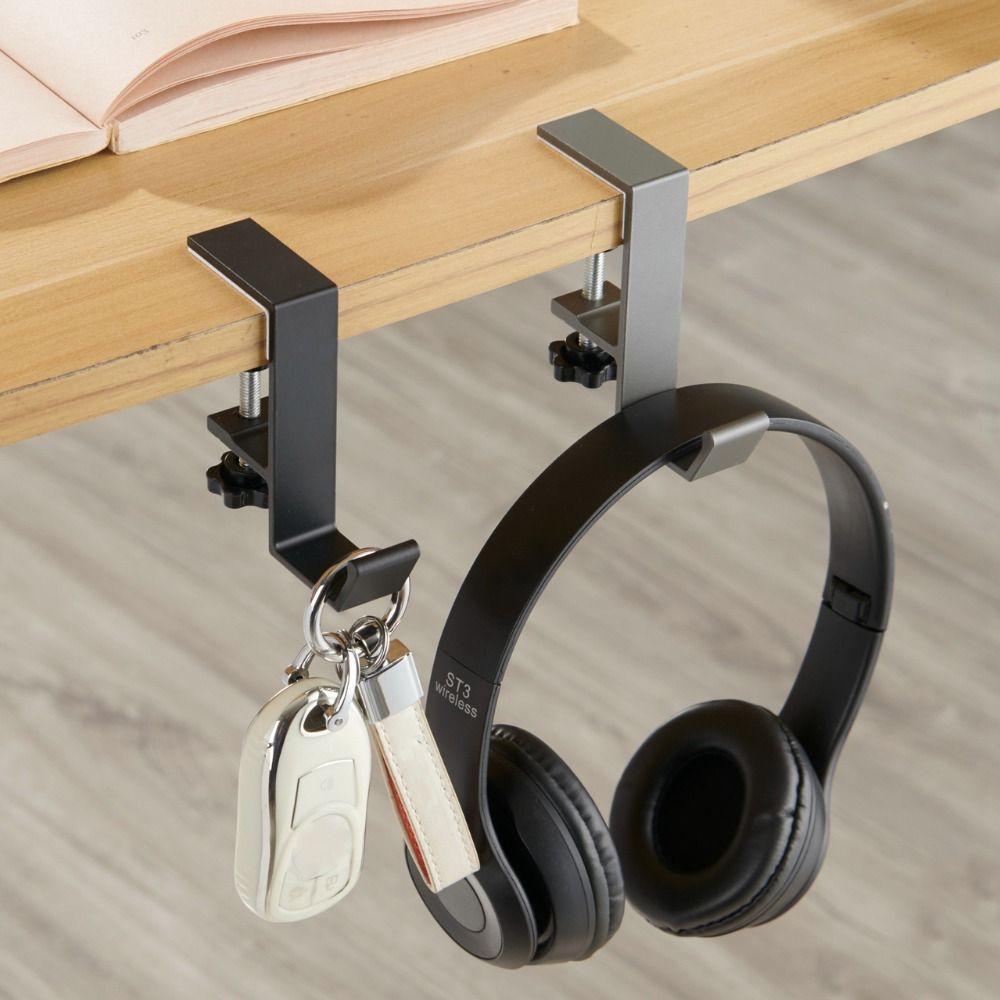 Крючок для сумки без пробивки, подвесная стойка для сумок, многофункциональный боковой крючок для стола