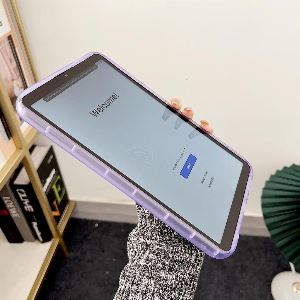 For Samsung Galaxy Tab A9+ Case Transparent TPU Tablet Cover