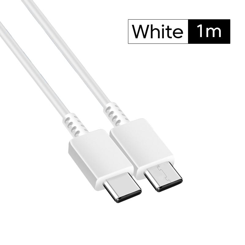 Зарядное устройство USB-C/Type C мощностью 25 Вт для Samsung Galaxy S24 S23 S22 S21 S20 Note10 20 a34 a54 A13 A14 A71 A80 S8 S10, кабель для быстрой зарядки с USB C на Type C