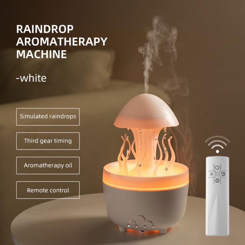 Rotating Jellyfish Colourful Night Light with Air Humidifier Essential Oil Aroma Diffuser Christmas Tree UFO Sleeping Night Lamp