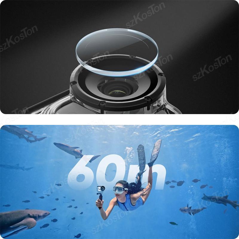 Водонепроницаемый корпус 60M для Insta 360 GO 3S, подводный защитный корпус для камеры, аксессуары для Insta360 GO 3