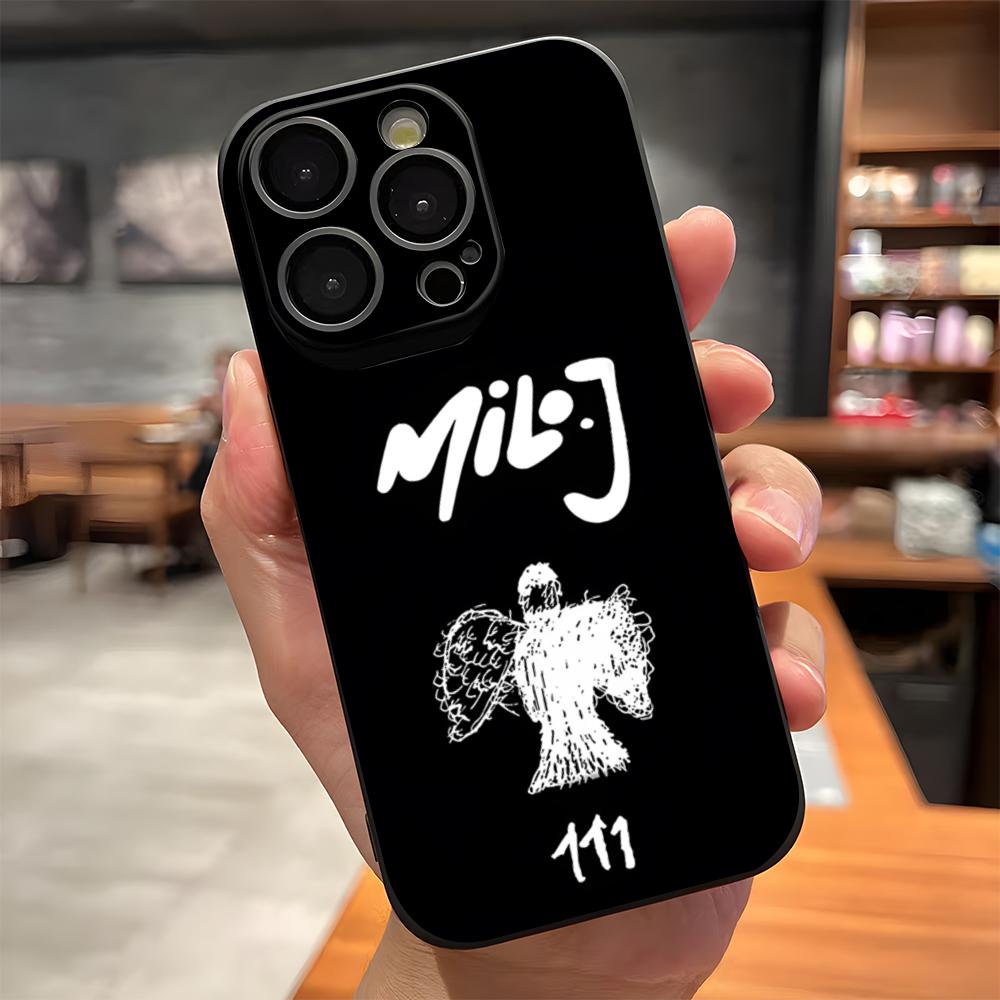 Чехол для телефона рэпера и певца Milo J для iPhone 17 Pro Max 15 Pro 16 14 Plus 12 13 Mini 11 Pro, противоударный, мягкий чехол