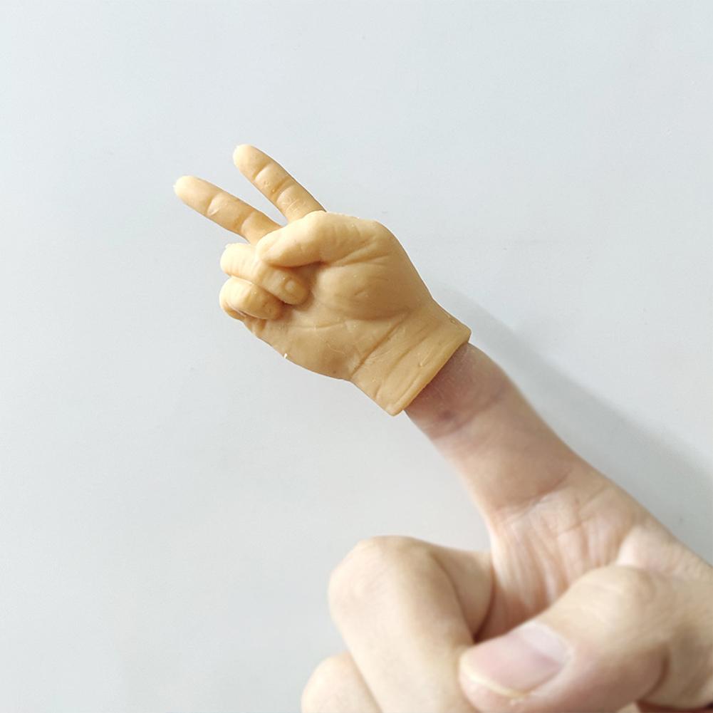 Tiny Finger Hands, Funny Mini Hands Puppets, Miniature Small Hands, Realistic Design Mini Hand, Cat Toys, Gag Performance Party Favors