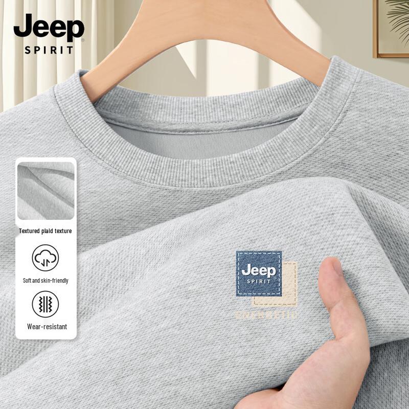 JEEP SPIRIT Мужская повседневная толстовка-пуловер 2025