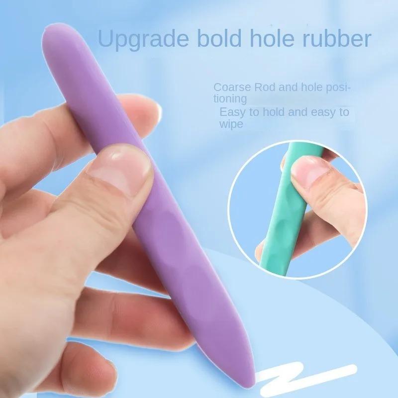 3 шт./кор. креативный мультфильм, мягкая двойная головка, супер большое отверстие, милый ластик, студенческий карандашный ластик, школьные канцелярские принадлежности Kawaii