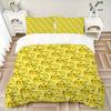 Pikachu Wallpaper Print 3Pcs Bedding Setduvet Cover With 2 Bedropillowcase Home Birthday Gift