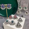Винтажные серьги-пусеты с бахромой в богемном стиле, круглые экзотические серьги для женщин