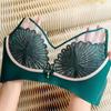 Ultra-thin Lace Bra Gathered Adjustable Underwear Shockproof Anti-glare Bra