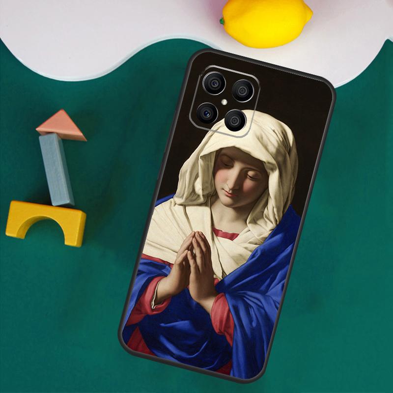 Чехол со Святой Девой для Honor 200 Pro 50 70 90 X9a X8a X8 X9 X8b X9c X9b Honor Magic 7 Lite 5 6 Pro