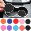 Car Coaster Water Cup Bottle Holder Anti-slip Pad Mat Silica Gel Waterproof For Interior Decoration Car Styling Accessories