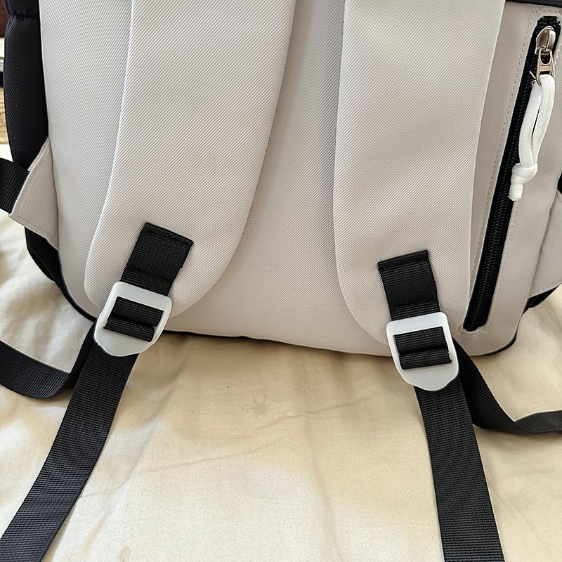 Рюкзак большой вместимости, студенческий школьный рюкзак с цветовым контрастом