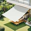 Cool Time X 240 Sunshade Ivory (200 Cm) Awning, Water-Repellent,