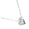Heart Necklace Silver925 Heart 5.5g Women Used