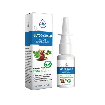 Травяной назальный спрей Назальный спрей Уровень сахара в крови Гладкое дыхание Уход за здоровьем Циркуляция20 мл