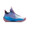 Баскетбольные кроссовки Li Ning All City 9 V1.5 для молодежи, детские баскетбольные кроссовки фиолетово-зеленого цвета YKBR044-5