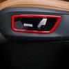 For BMW 5 Series G30 2018-2023 ABS Carbon Fiber Car Seat Decoration Frame Cover Trim Interior Car Accessories