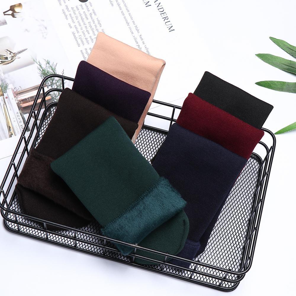 Autumn Winte Snow Boots Thickening Snow Socks Velvet Home Floor Socks Sleeping Warm Hosiery