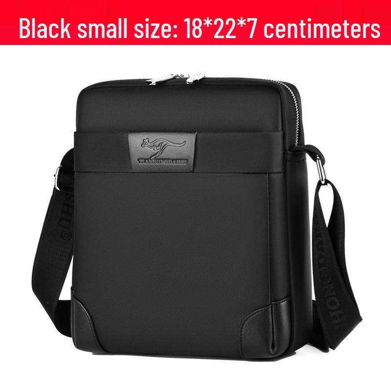 Мужская однолямочная сумка через плечо из холста, Новый 2025 Оксфордский рюкзак для поездок на работу, Компактная персональная портативная сумка