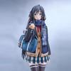 Premium Yukinoshita Yukino High School Girl Figure In Uniform - Bishoujo Action Model Ornament