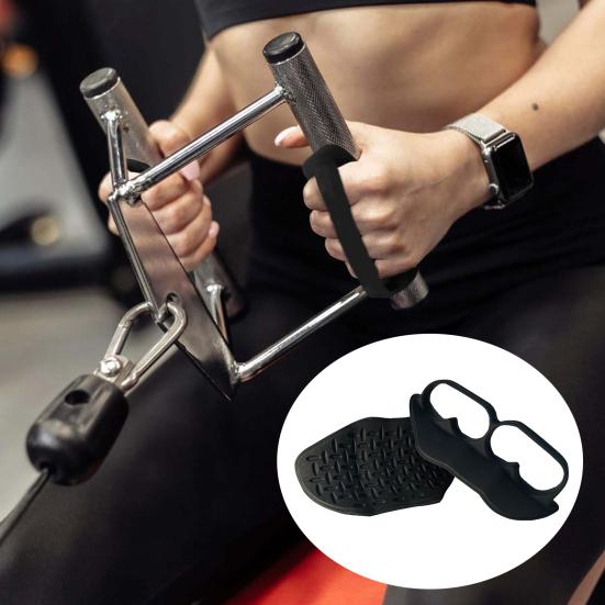 1 Pair Anti-Slip Workout Grips Men Women Hand Palm Protection Weight Lifting