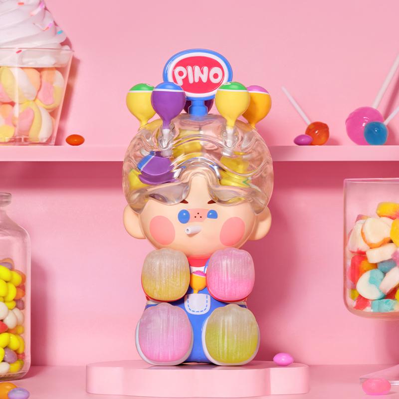 New POP MART Pino Jelly Lollipop Figure Trendy Figures PPMT-2507-0009
