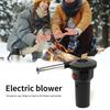 Strong Wind Power Electric Air Blower Lightweight Design Handheld Fire Starter Durable Construction Efficient Ignition