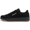 CLUB C 85 W+ Abrasion Resistant Height Increasing Low Top Skateboard Shoes Unisex Black Warrior Sneakers 24FRC901U0GH0