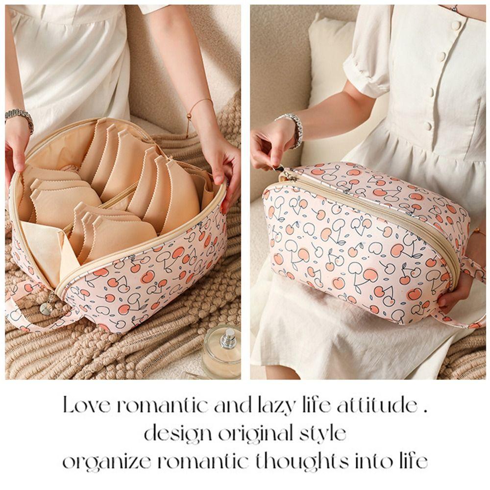 Large Capacity Underwear Storage Bag Portable Travel Toiletries Organizer Travel Makeup Bag