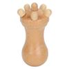 Массажер для лица из бука Gua Sha с круглым краем для похудения лица удобный массажный инструмент для глаз и тела