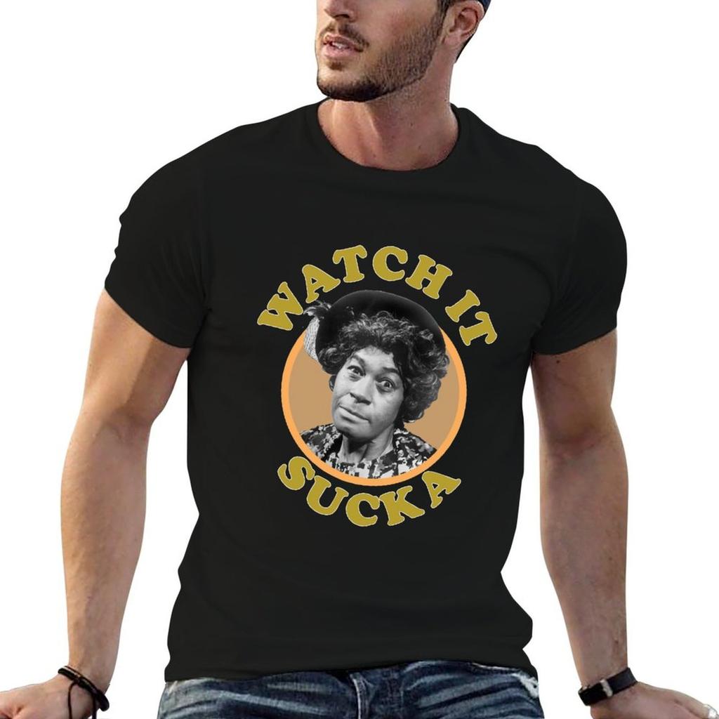Watch It Sucka Tshirt Fashion Simple Casual Tee Shirt