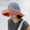 Foldable Sunscreen Hat Cotton Empty Top Cap New Sun Hat