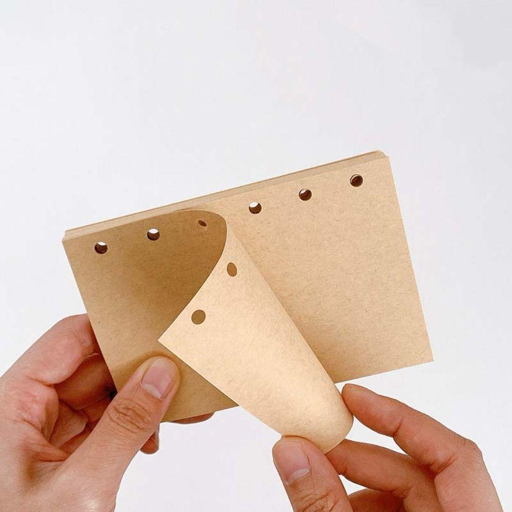 6-hole Inner Refill Binder Paper Pages Refill Spiral Binder Notebook Paper Student