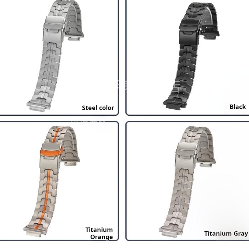 GA-2100 Для Casio GSHOCK GA2100 2110 GA-B2100 Мужские ремешок для часов титановый сплав Нержавеющая сталь адаптер ремешок Мужские Аксессуары для часов