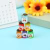 5Pcs 1:12 Dollhouse Miniture Jam Model Food Toy Kitchen Decoration Accessories