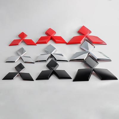 ABS Автомобильный передний задний значок решетки эмблема для Mitsubishi Ralliart Lancer ASX Colt Pajero Outlander Eclipse Delica EVO Grandis Colt