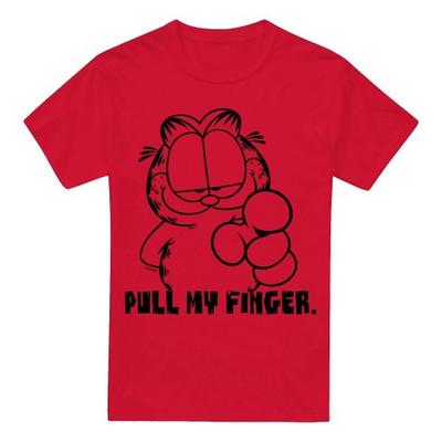 Мужская футболка Garfield «Потяни за палец»