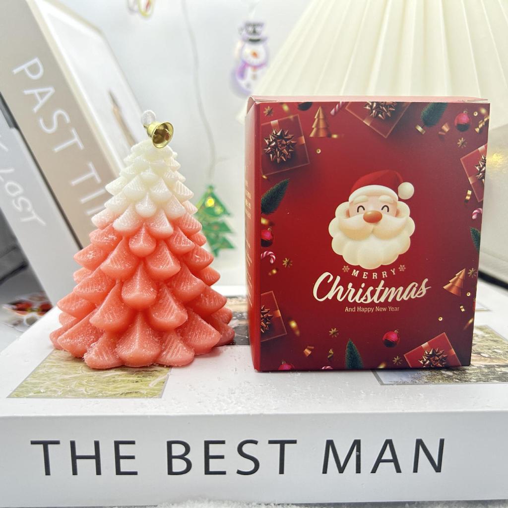Creative Christmas Tree Aromatherapy Candle Set - Home Decor & Holiday Gift